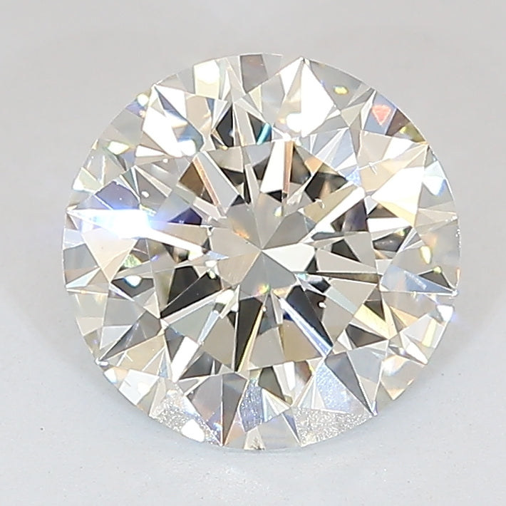 Round Lab Created Diamond