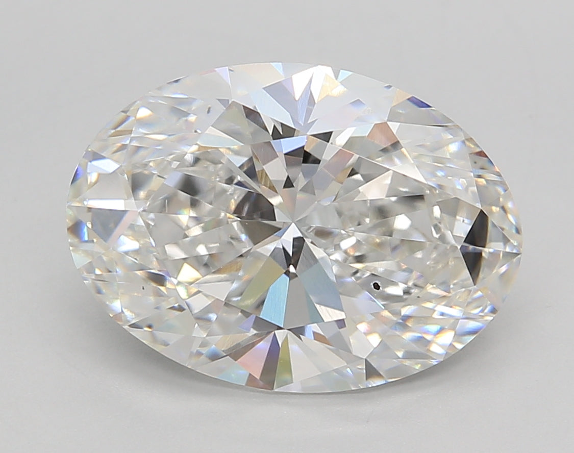 Oval Lab Created Diamond