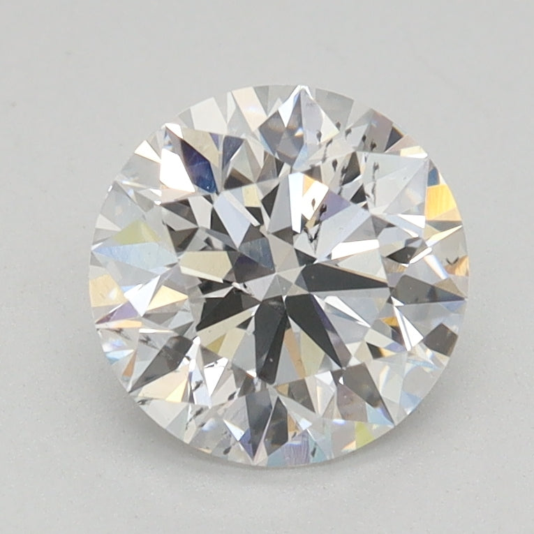 Round Lab Created Diamond