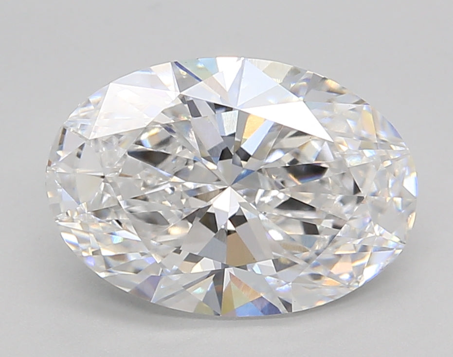Oval Lab Created Diamond