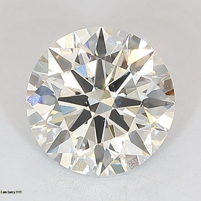 Round Lab Created Diamond