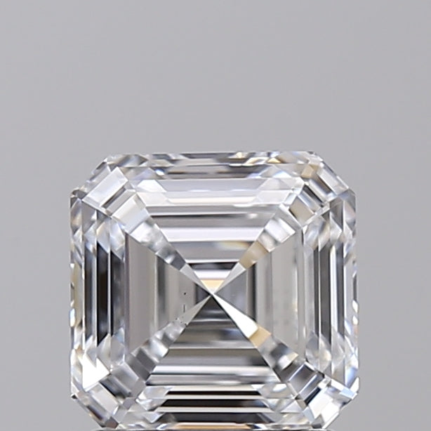 SQUARE Emerald Lab Created Diamond