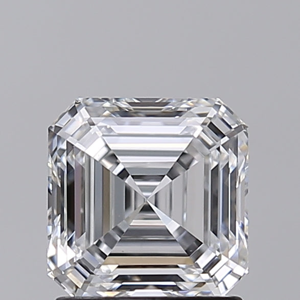 SQUARE Emerald Lab Created Diamond