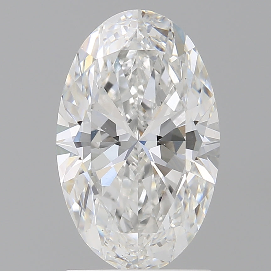 Oval Lab Created Diamond