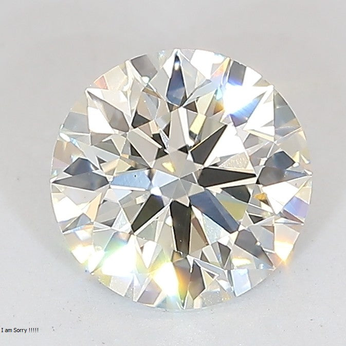 Round Lab Created Diamond