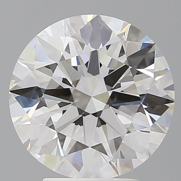 Round Lab Created Diamond