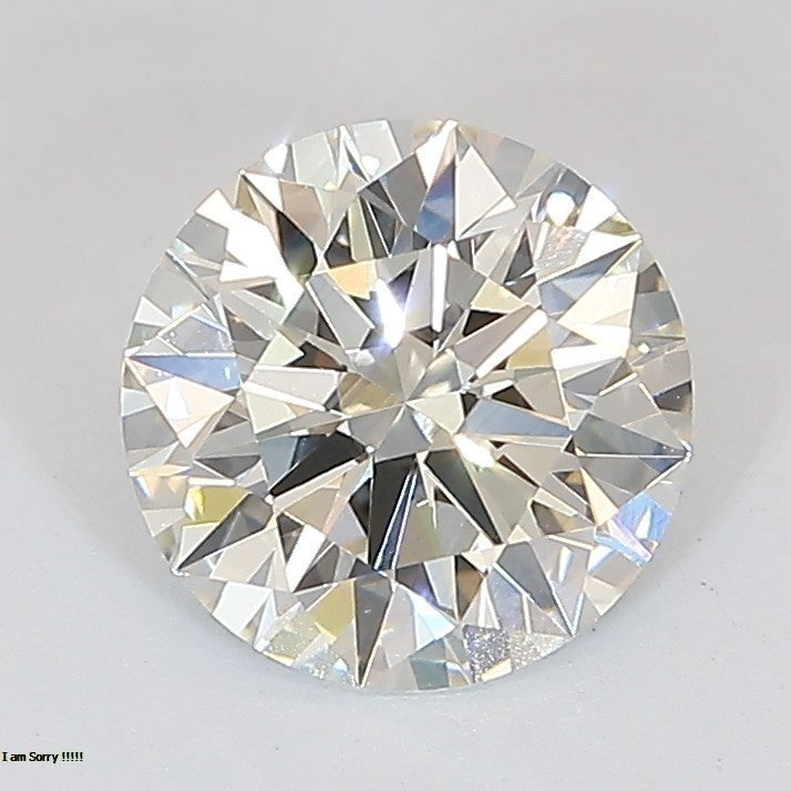 Round Lab Created Diamond