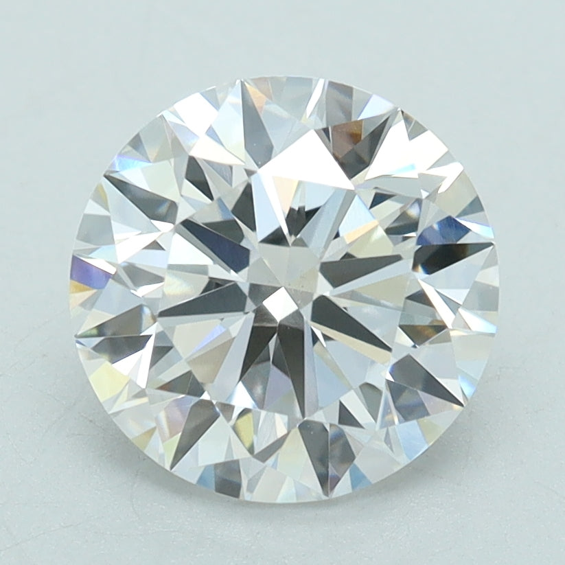 Round Lab Created Diamond