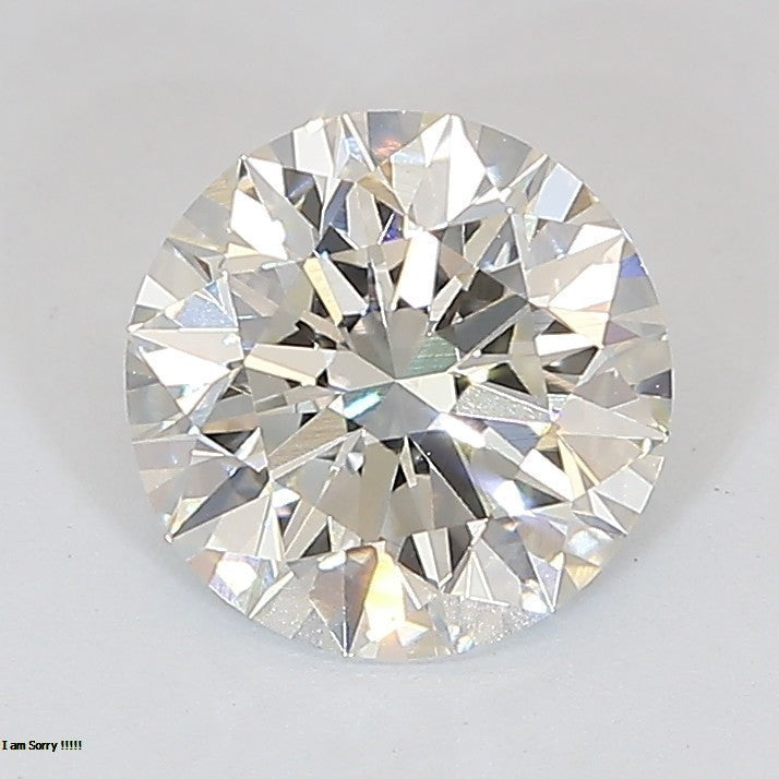 Round Lab Created Diamond