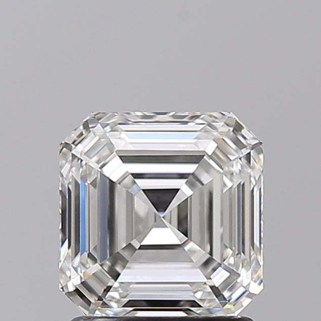 SQUARE Emerald Lab Created Diamond