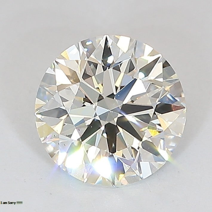 Round Lab Created Diamond