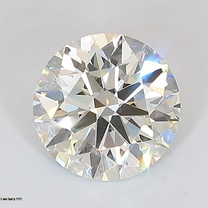 Round Lab Created Diamond