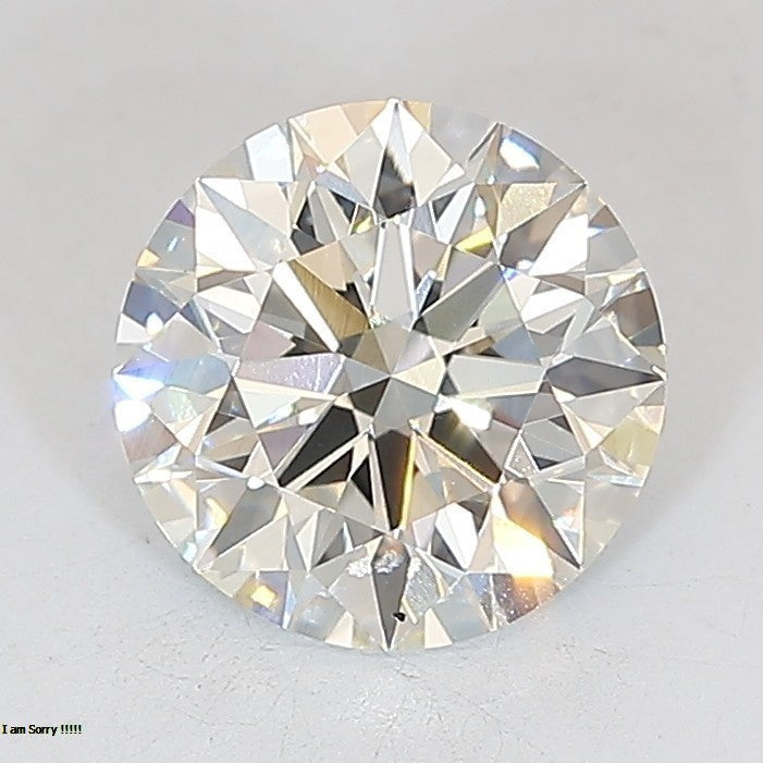 Round Lab Created Diamond