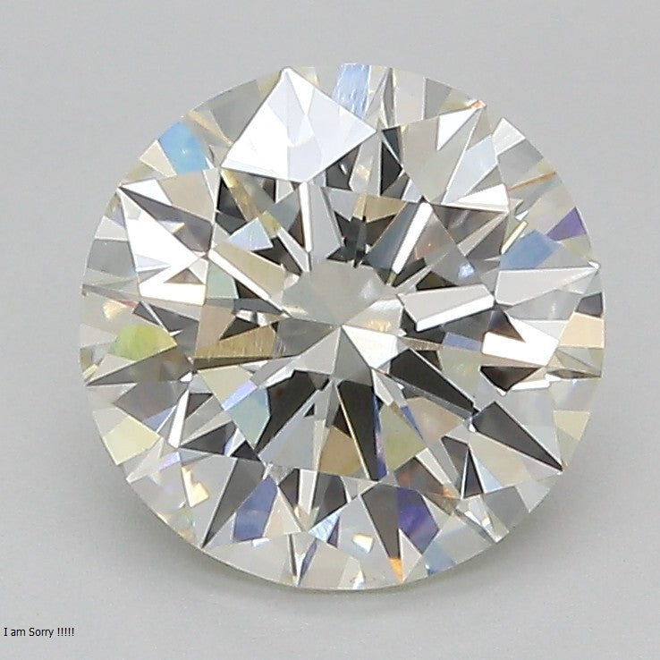Round Lab Created Diamond
