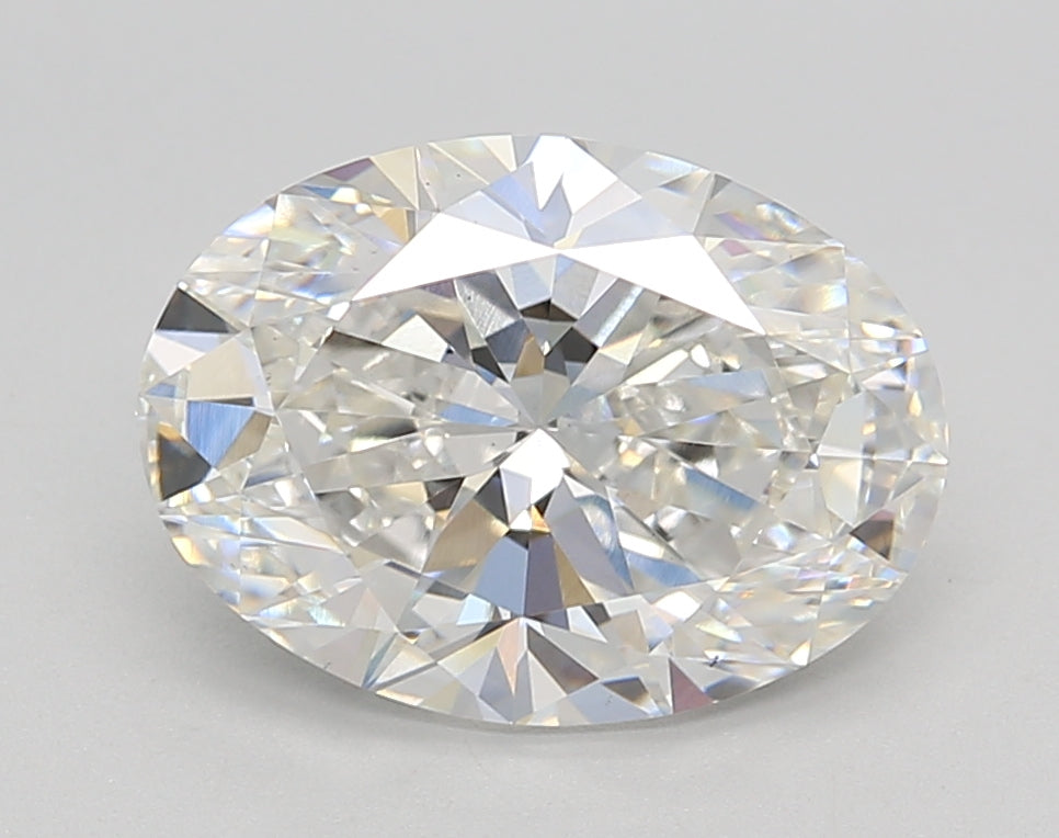 Oval Lab Created Diamond