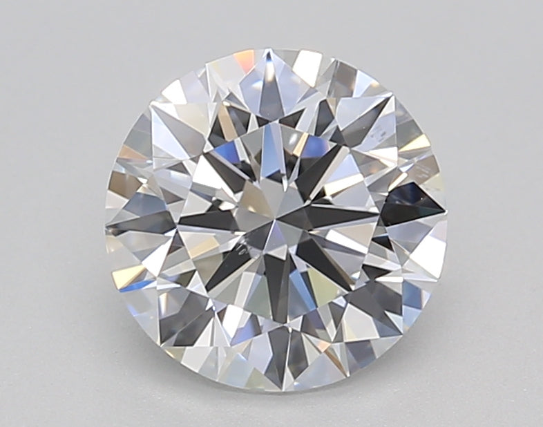 Round Lab Created Diamond