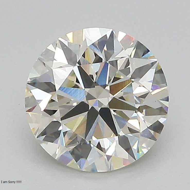 Round Lab Created Diamond
