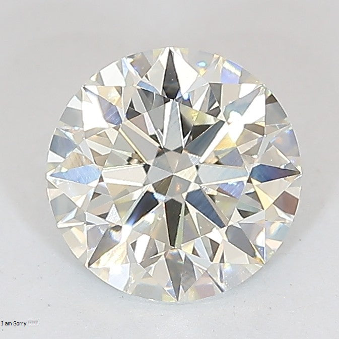 Round Lab Created Diamond
