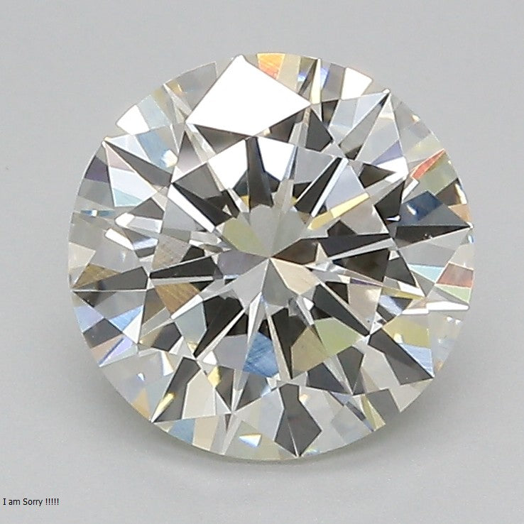 Round Lab Created Diamond