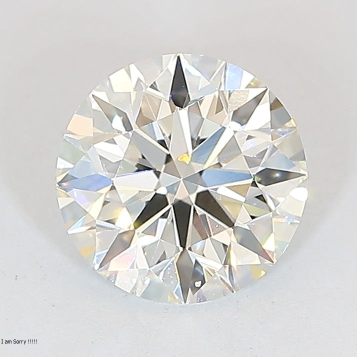 Round Lab Created Diamond