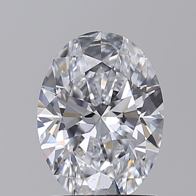 Oval Lab Created Diamond