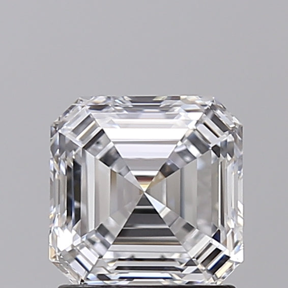 SQUARE Emerald Lab Created Diamond