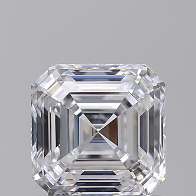 SQUARE Emerald Lab Created Diamond