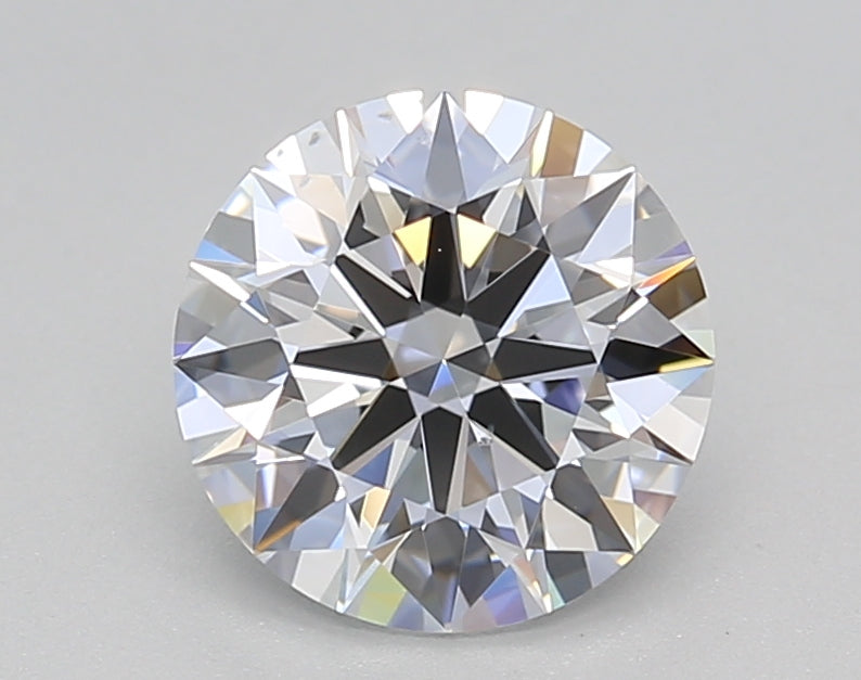 Round Lab Created Diamond