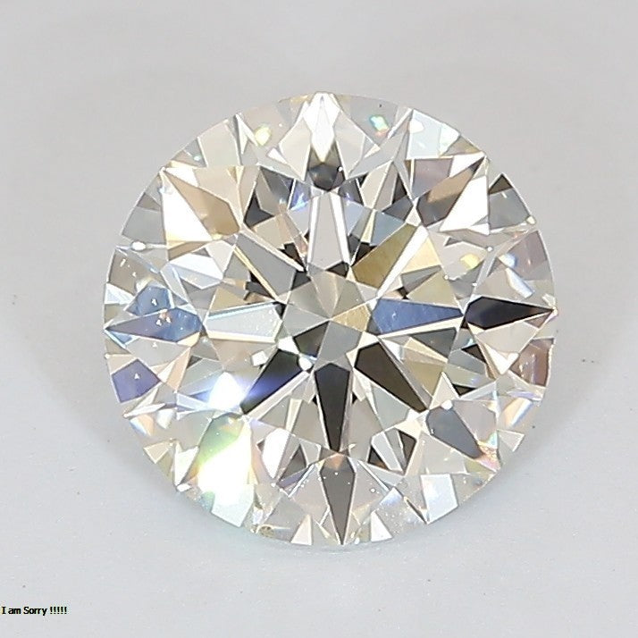 Round Lab Created Diamond