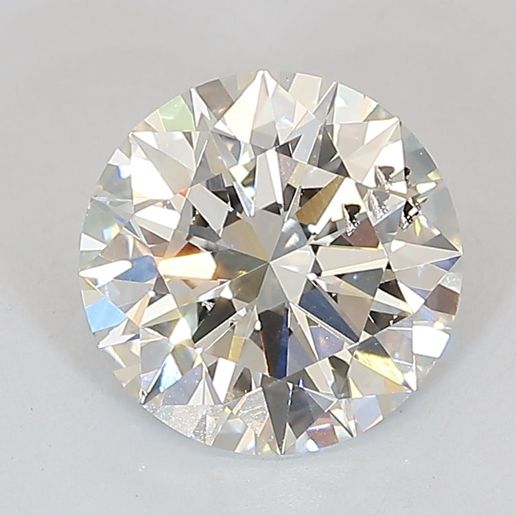 Round Lab Created Diamond