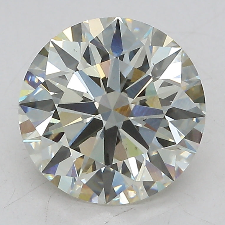 Round Lab Created Diamond