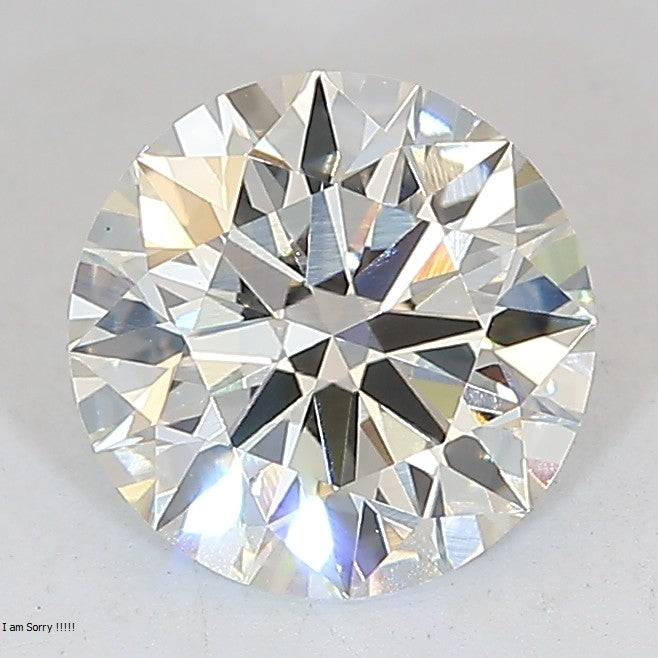 Round Lab Created Diamond