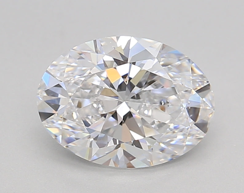 Oval Lab Created Diamond