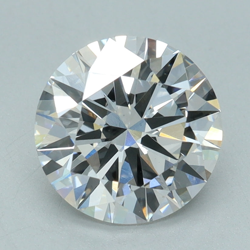 Round Lab Created Diamond