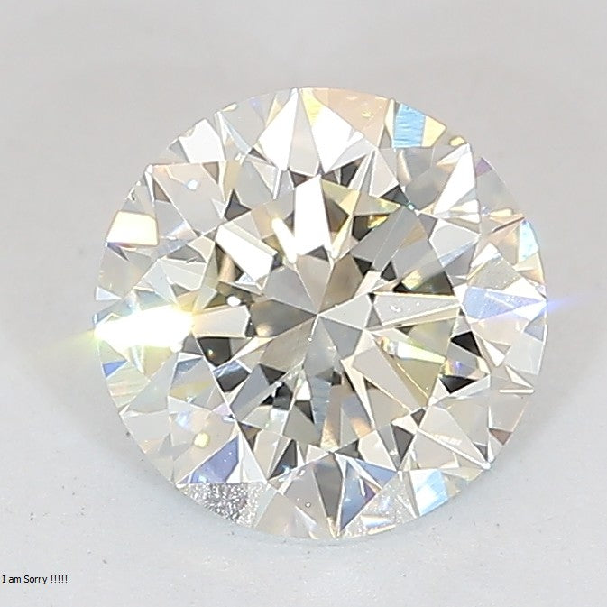 Round Lab Created Diamond
