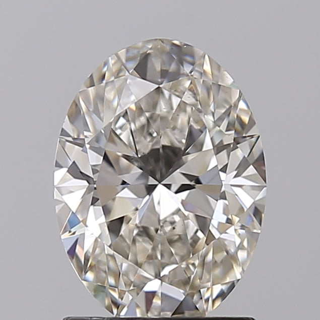 Oval Lab Created Diamond
