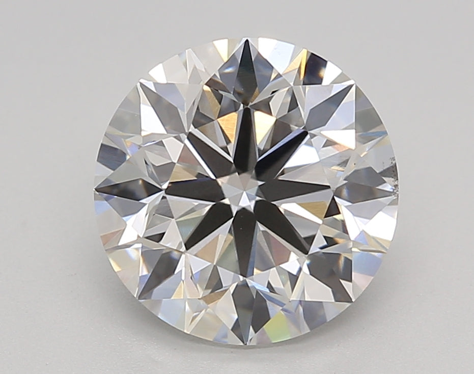 Round Lab Created Diamond