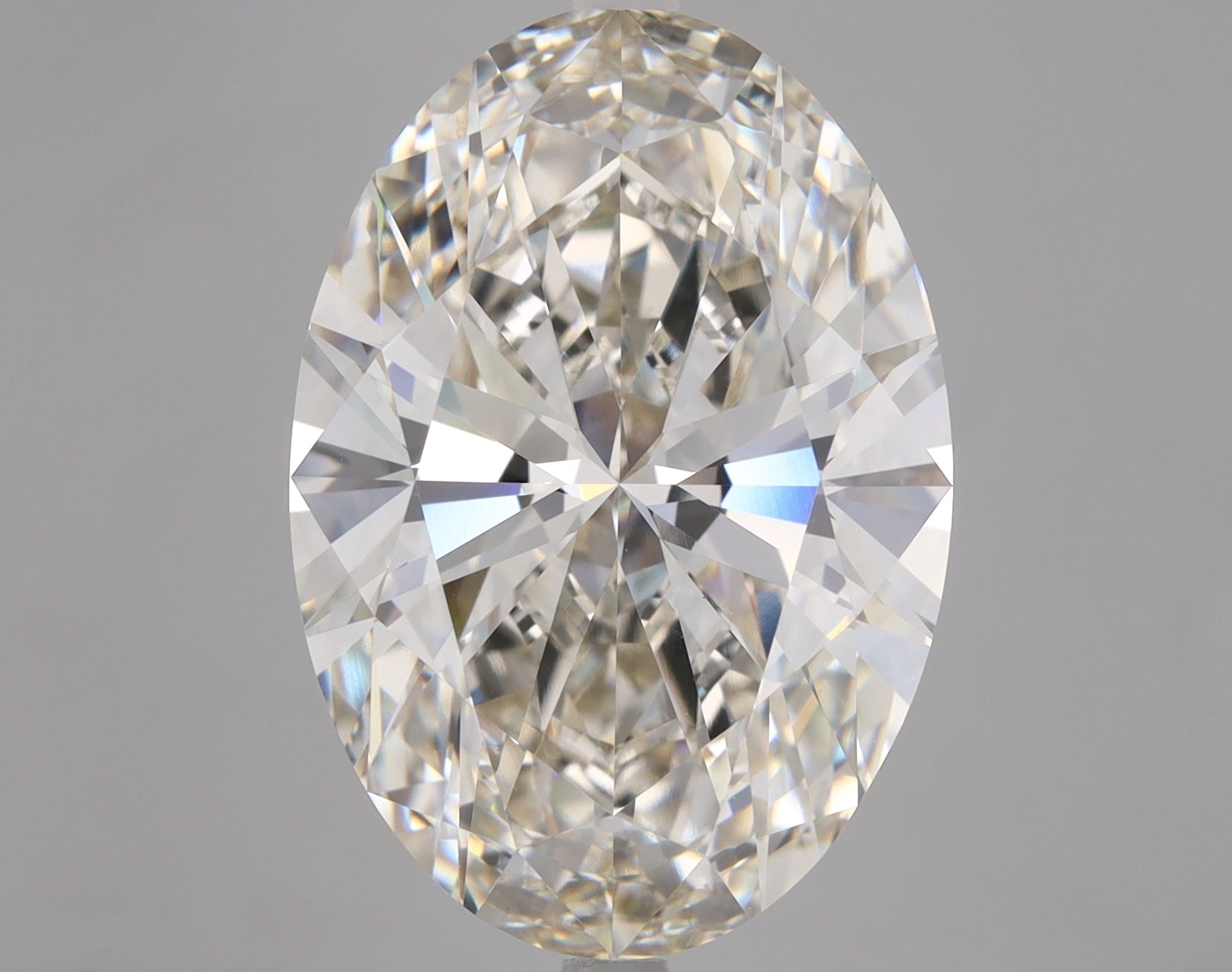 Oval Lab Created Diamond