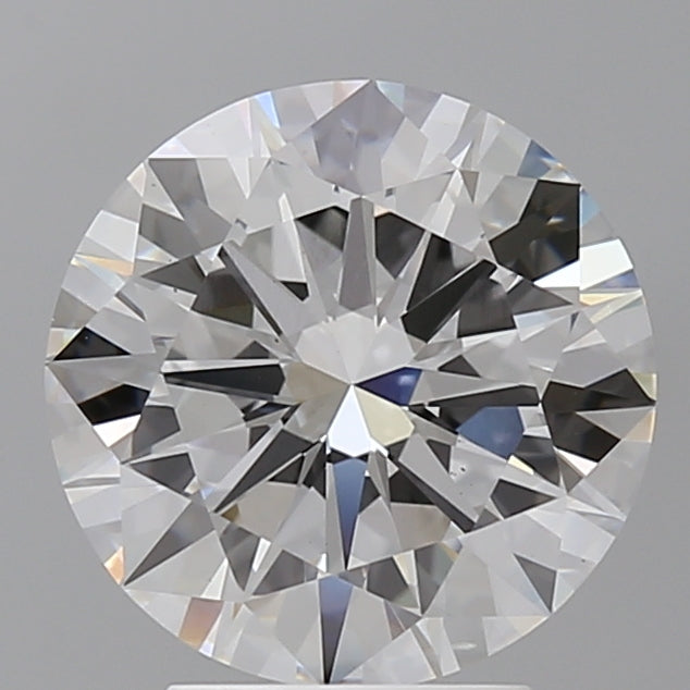 Round Lab Created Diamond