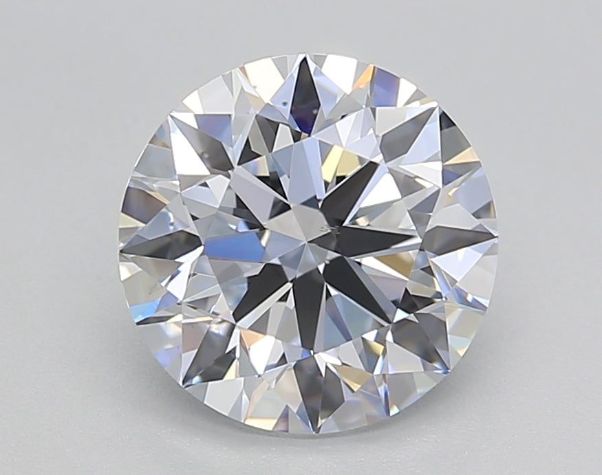 Round Lab Created Diamond