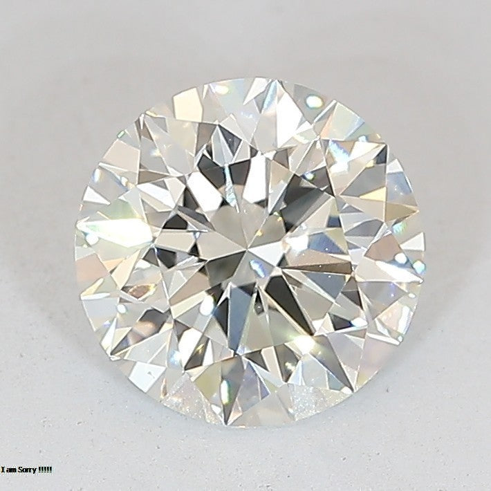 Round Lab Created Diamond