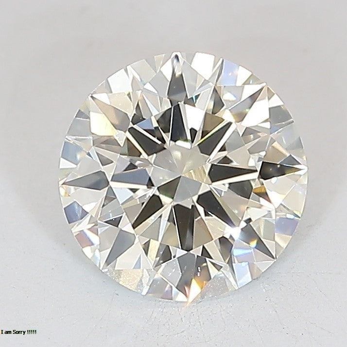Round Lab Created Diamond
