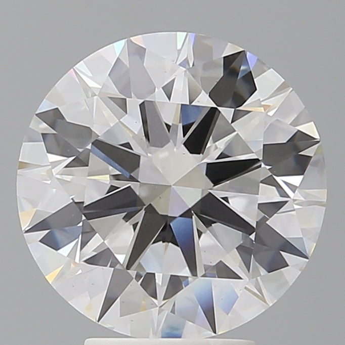 Round Lab Created Diamond