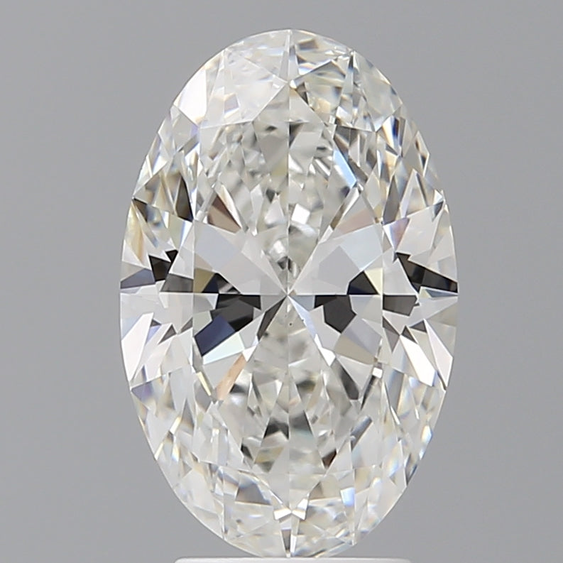 Oval Lab Created Diamond