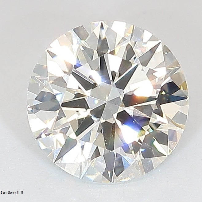Round Lab Created Diamond