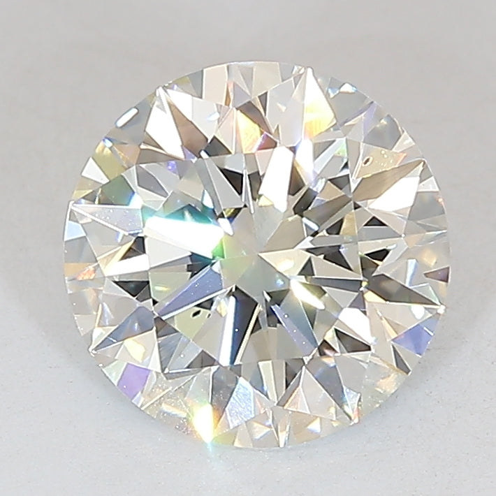 Round Lab Created Diamond