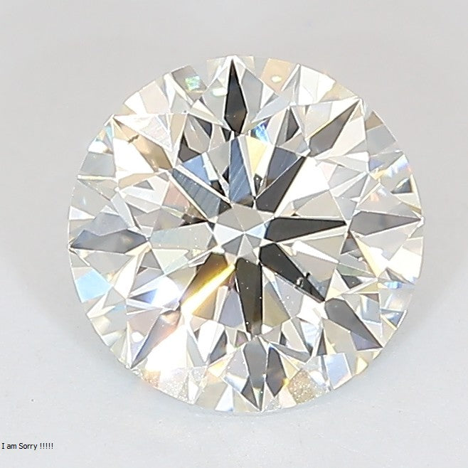 Round Lab Created Diamond