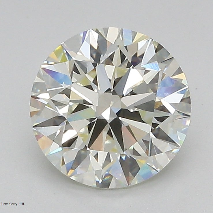 Round Lab Created Diamond
