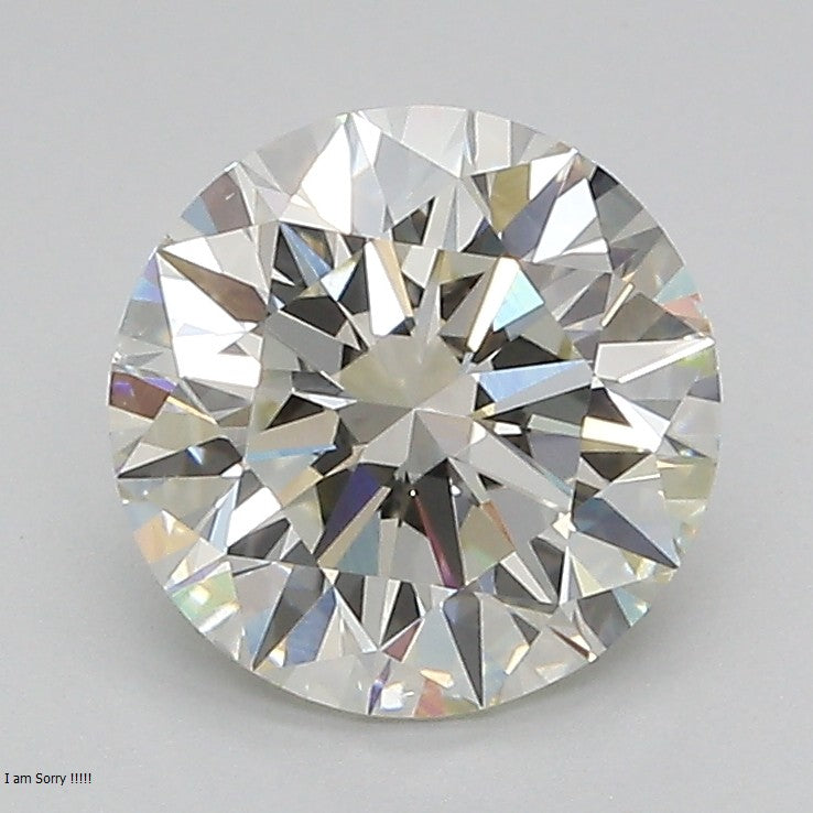 Round Lab Created Diamond