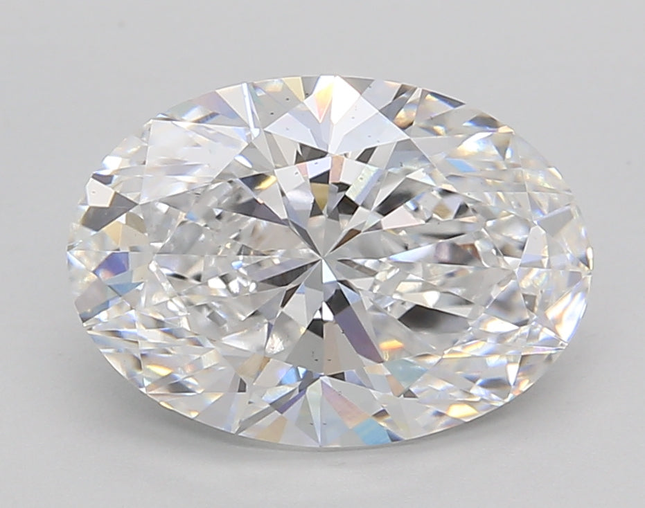 Oval Lab Created Diamond